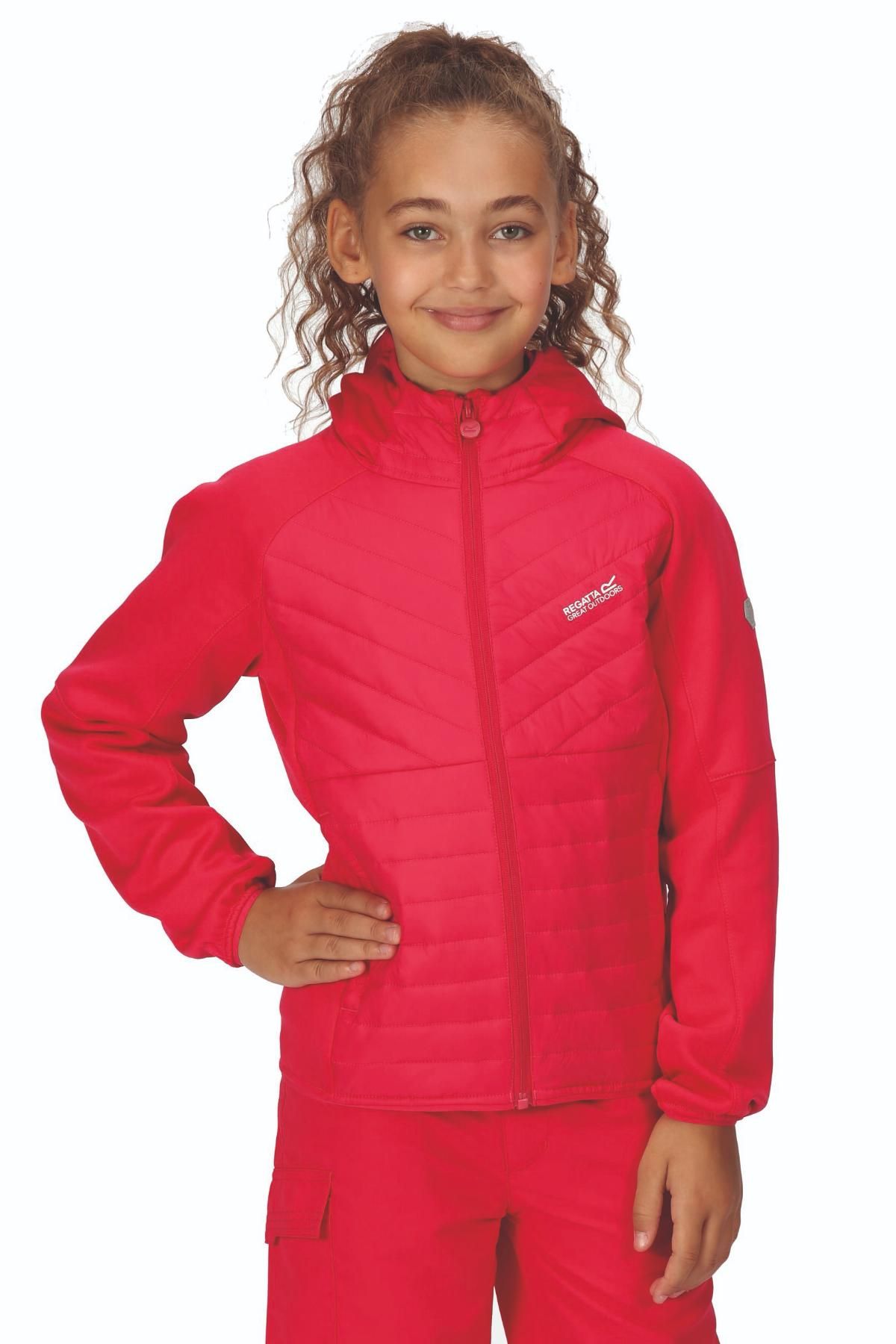Regatta Girls Kielder Hybrid Jacket Pink