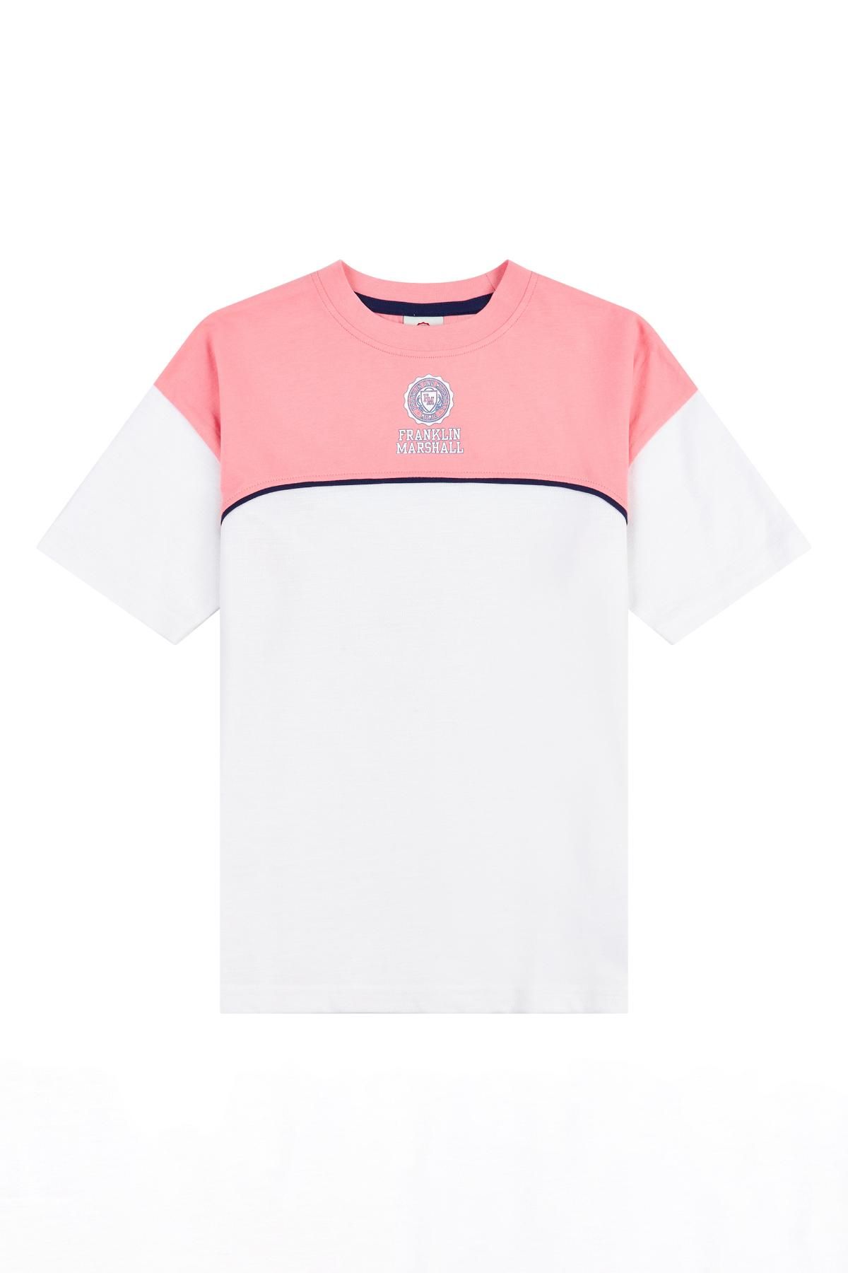 Franklin And Marshall Girls Colour Block T-shirt