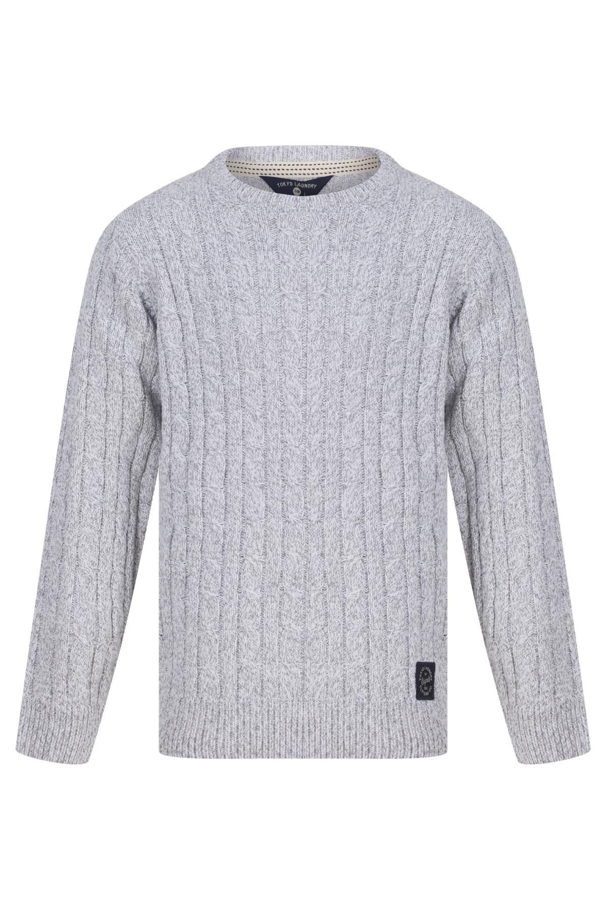 Tokyo Laundry Boys Knitted Jumper Grey