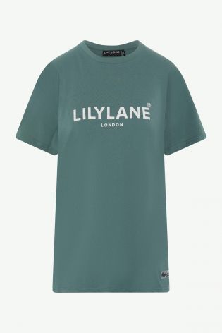 Lily Lane Womens Cotton T-shirt Green
