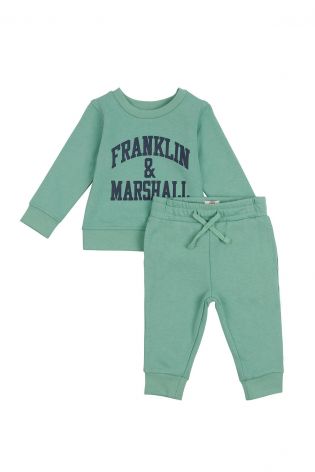 Franklin And Marshall Boys Tracksuit Green