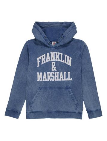 Franklin And Marshall Boys Hoodie Navy