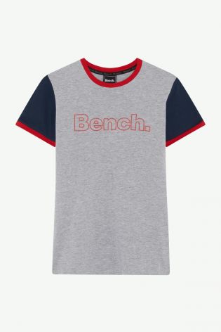 Bench Boys Printed T-shirt Grey