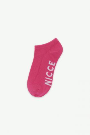 Nicce Womens 3pk Trainer Socks Pink