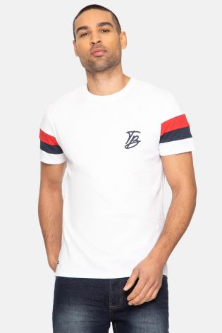 Threadbare Mens Logo T-shirt White