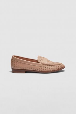Novo Womens Textured Loafer Tan