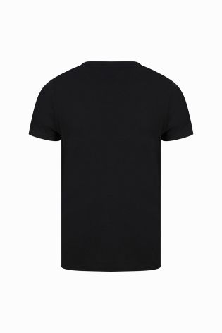 Dissident Mens Printed T-shirt Black