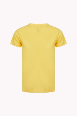 Tokyo Laundry Boys Worldwide Print T-shirt Yellow