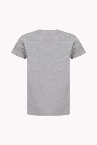 Tokyo Laundry Boys Worldwide Printed T-shirt Grey